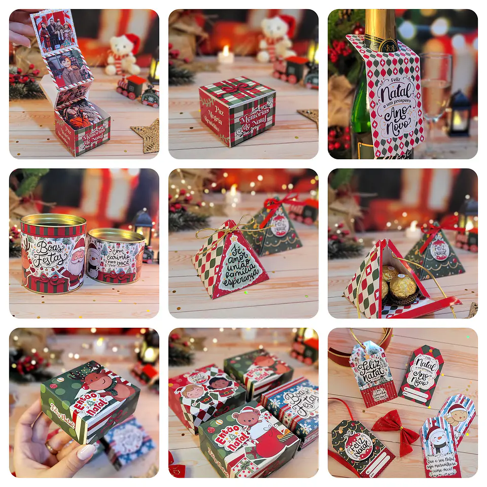 Arquivos de Corte Mimos Prontos Natal em Pdf  1