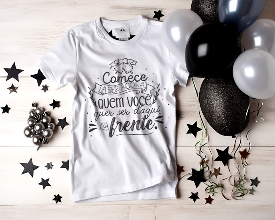 10 Artes para Camisa Frases Motivacionais Brilhe Mais Arquivo Editável 4