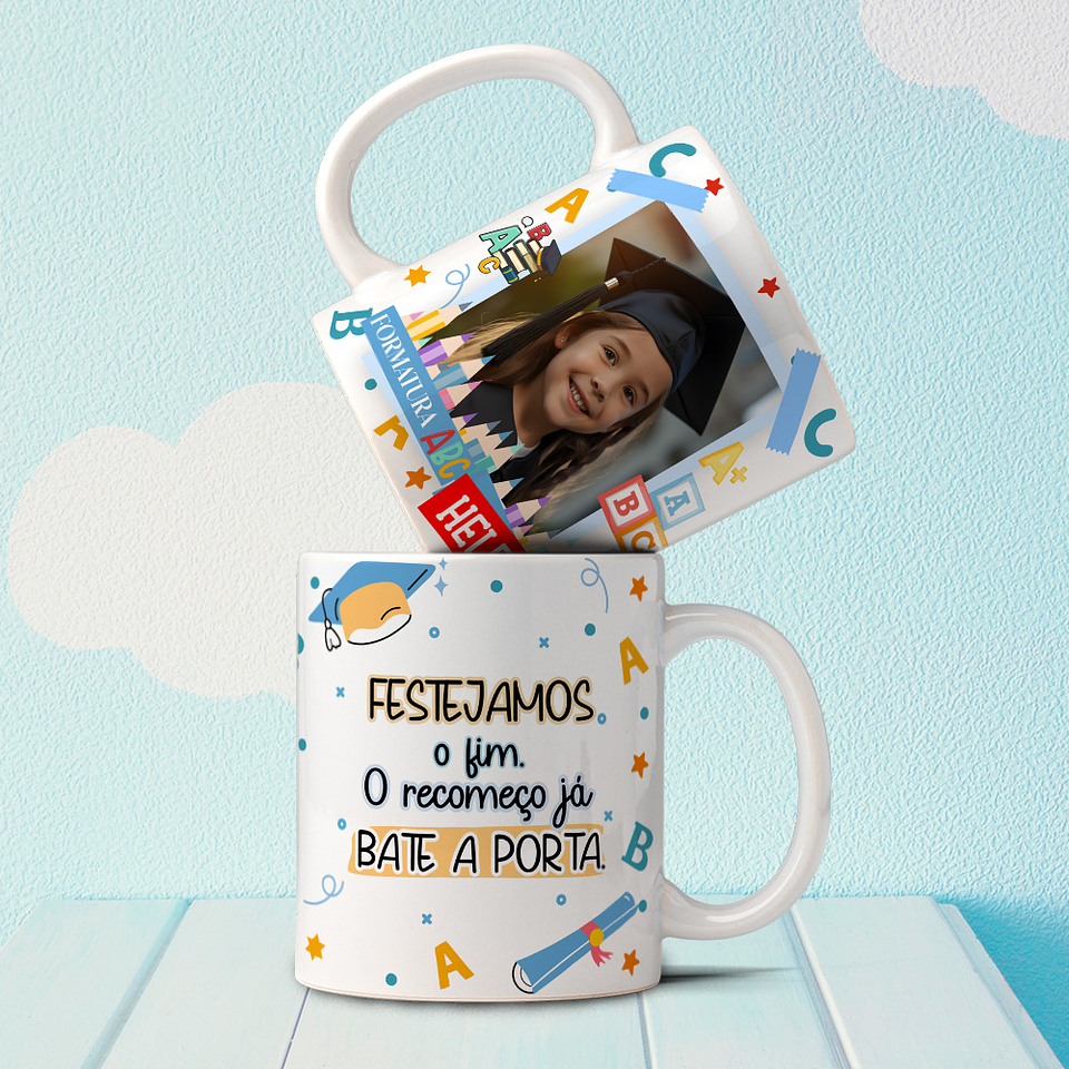 10 Artes para Caneca Formatura ABC Arquivo Editável 9