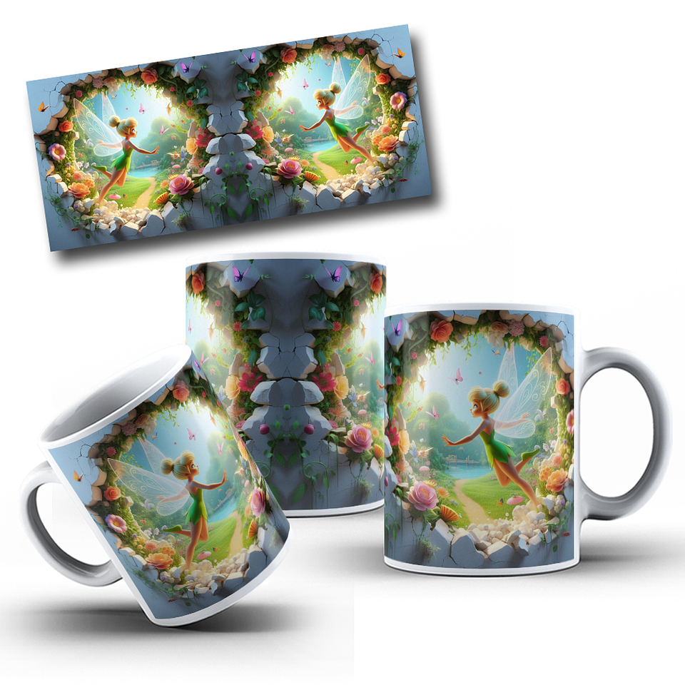 12 Artes para Caneca Personagens 3D Arquivo em Png 12
