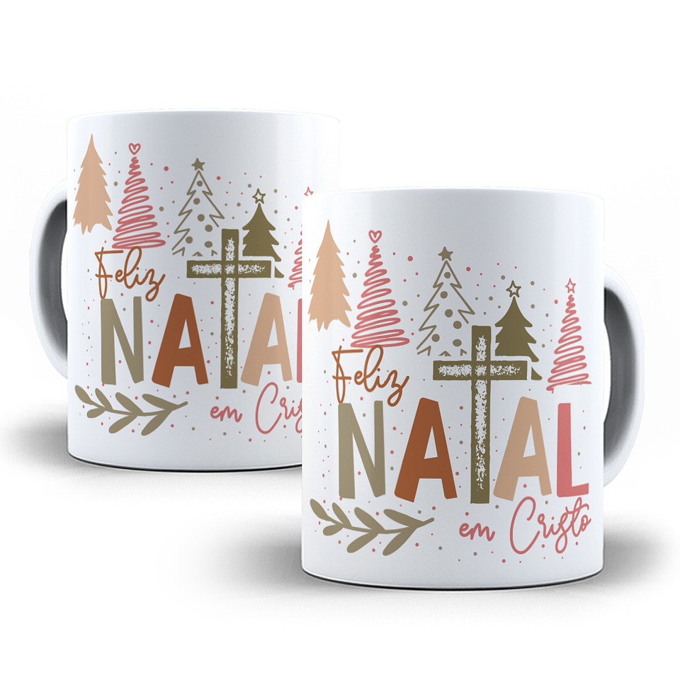 10 Artes para Caneca Natal Arquivo Editável  3