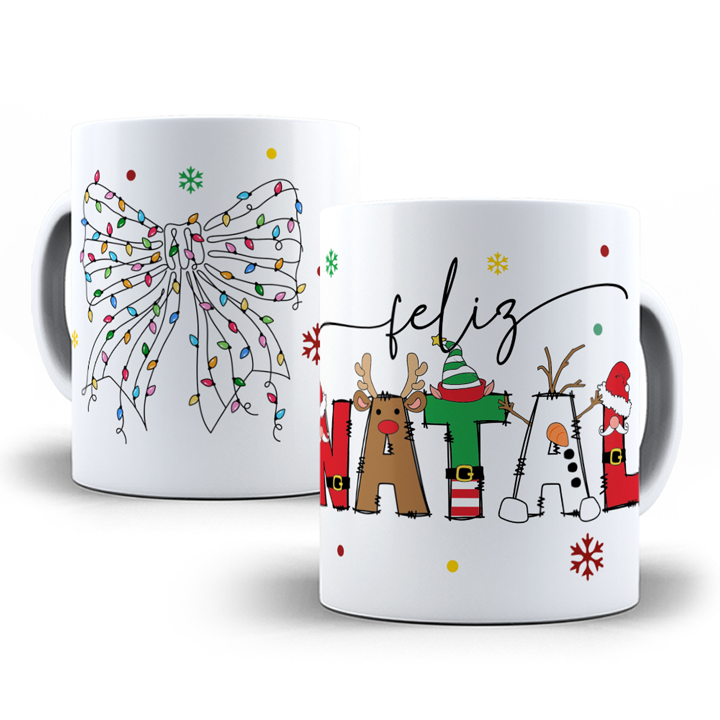 10 Artes para Caneca Natal Arquivo Editável  8