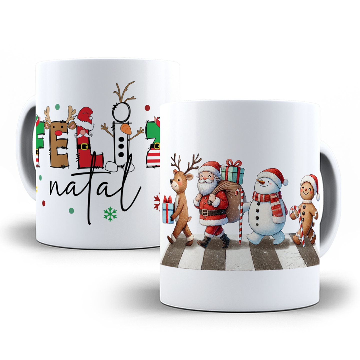 10 Artes para Caneca Natal Arquivo Editável  9