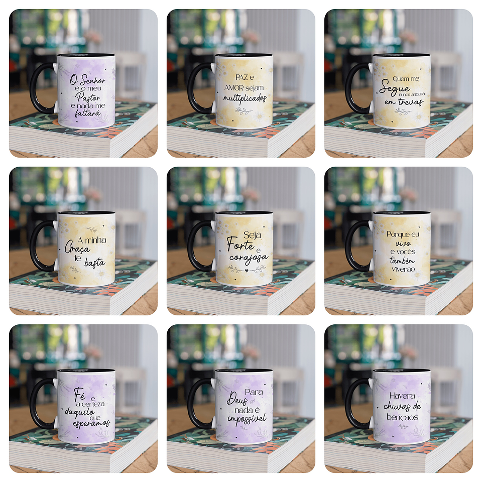 20 Artes para Caneca Salmos e Provérbios Arquivo em Jpg  1