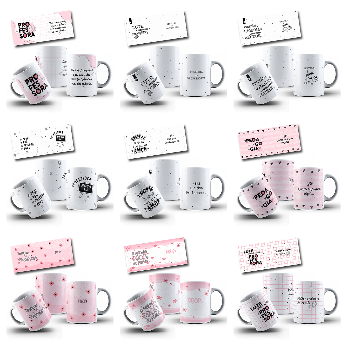 25 Artes para Caneca Dia dos Professores Arquivo em Jpg 1