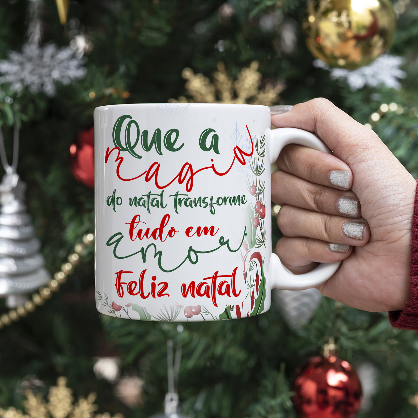 28 Artes para Caneca Natal Arquivo Editável 3