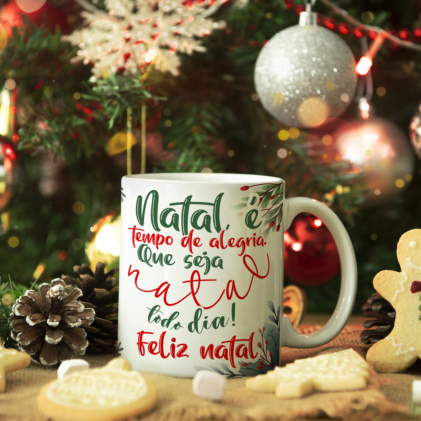 28 Artes para Caneca Natal Arquivo Editável 6