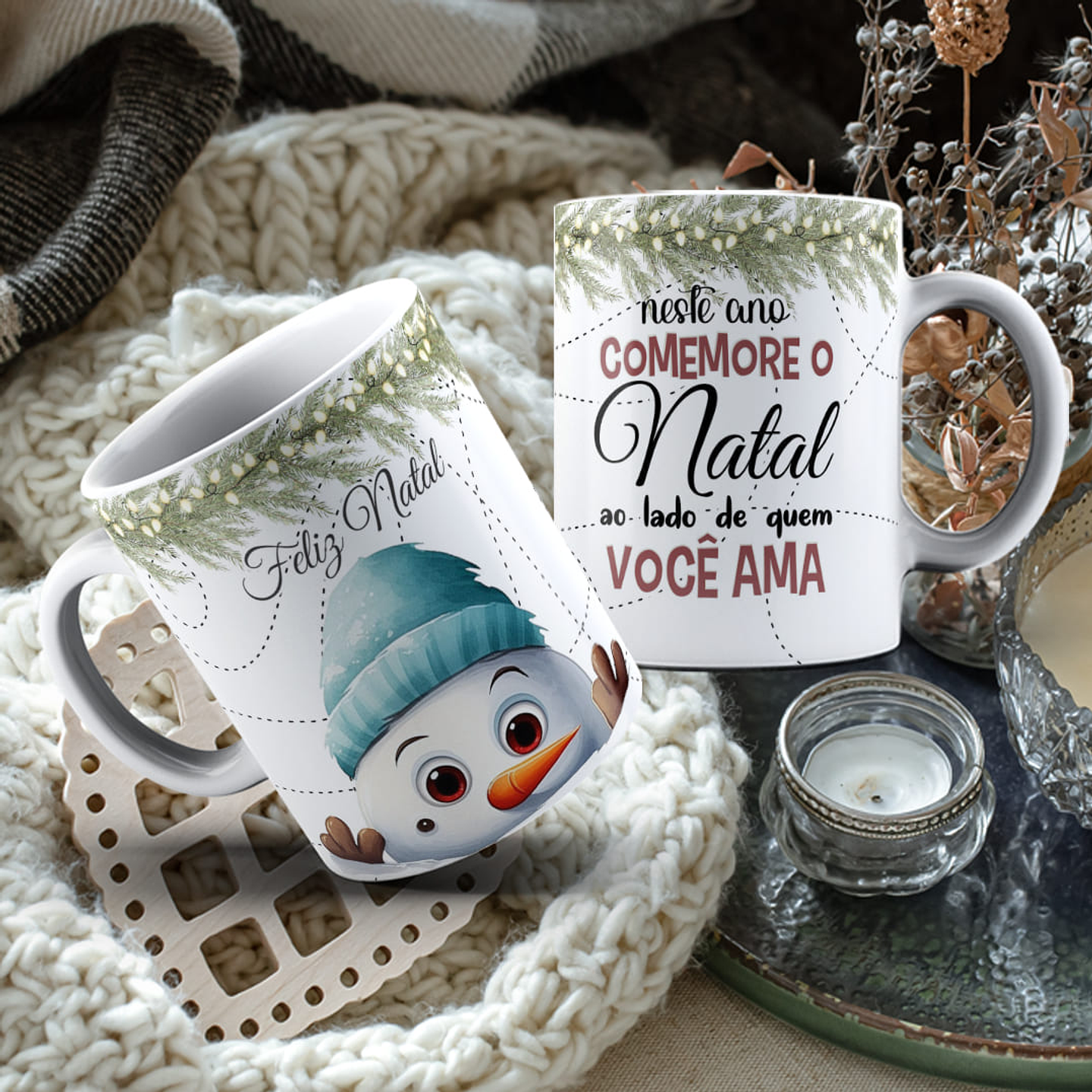 11 Artes para Caneca Natal Arquivo Editável 6