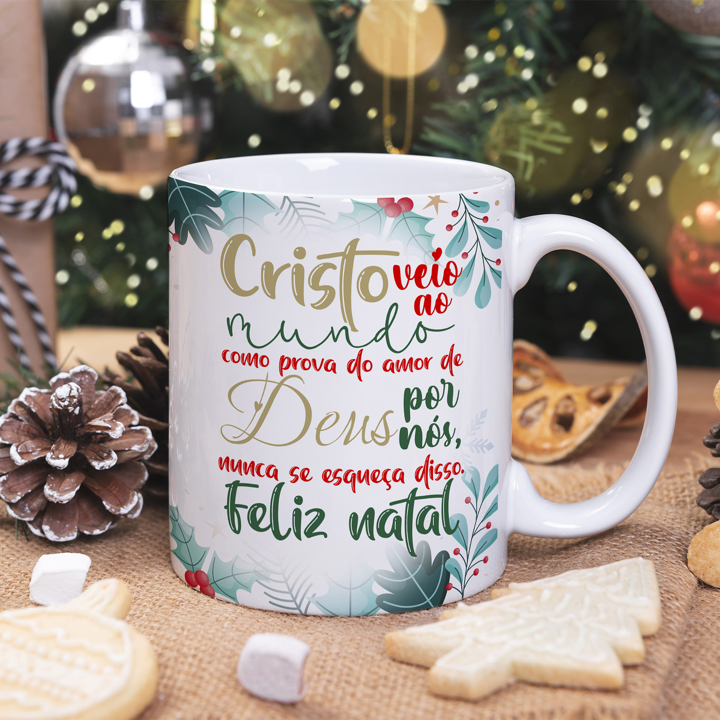 28 Artes para Caneca Natal Arquivo Editável 7