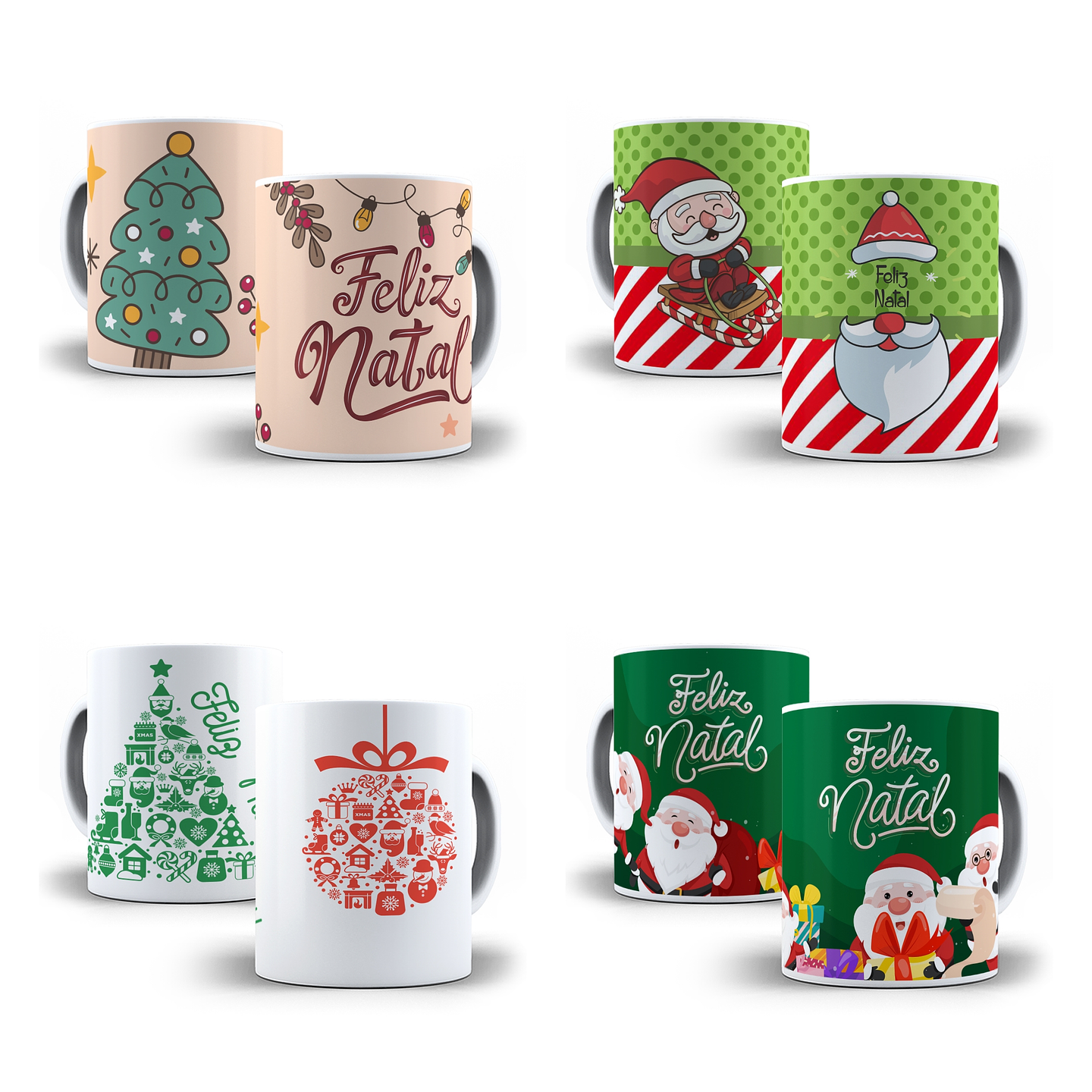22 Artes para Caneca Natal Arquivo em Jpg 2