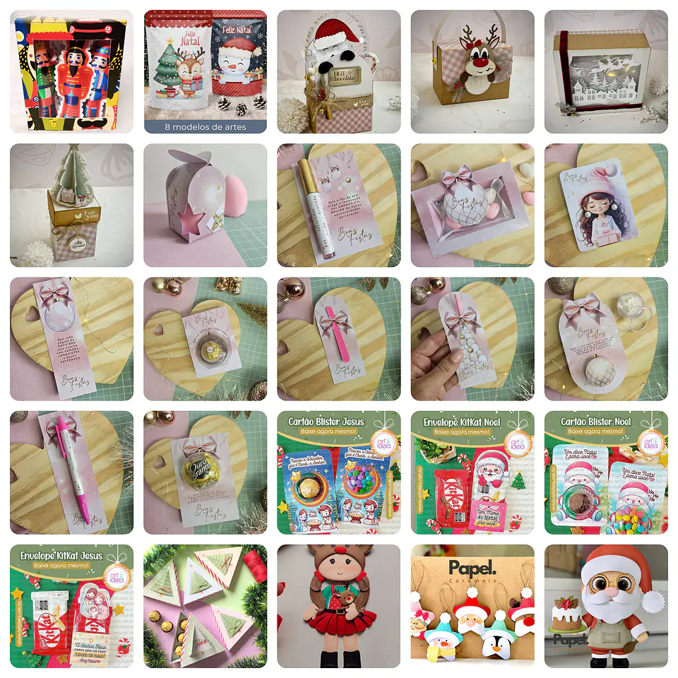 Arquivo de Corte Natal Mimos e Caixinhas Diversos 2