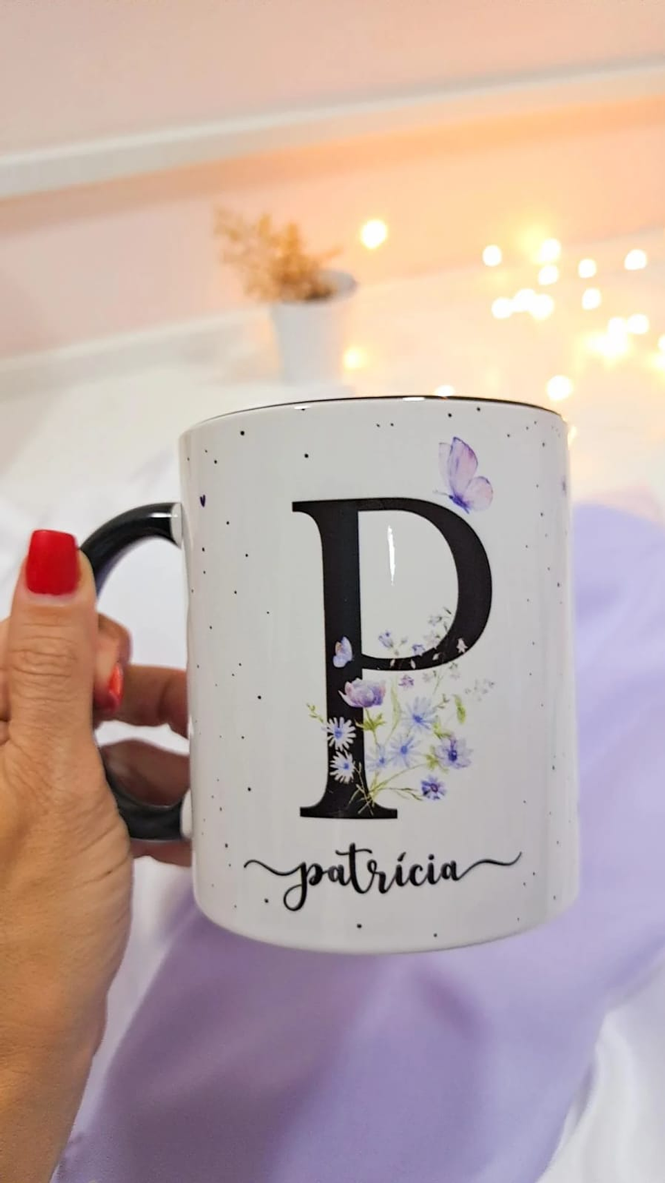 26 Artes para Caneca Alfabeto Lilás Arquivo Editável 1