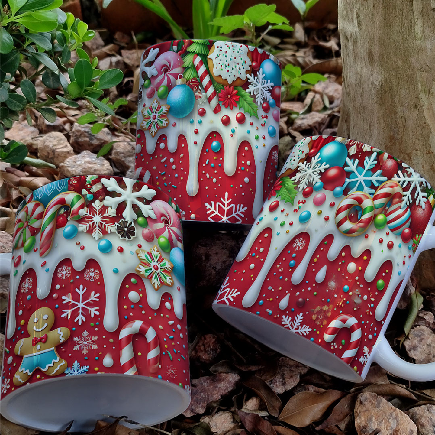 4 Artes para Caneca Doce Natal Arquivo em Jpg  4