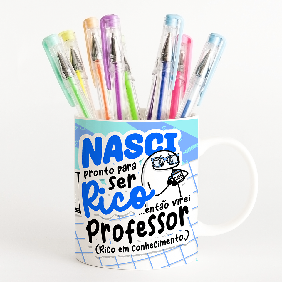 4 Artes para Caneca Flork Professores Arquivo em Jpg 2