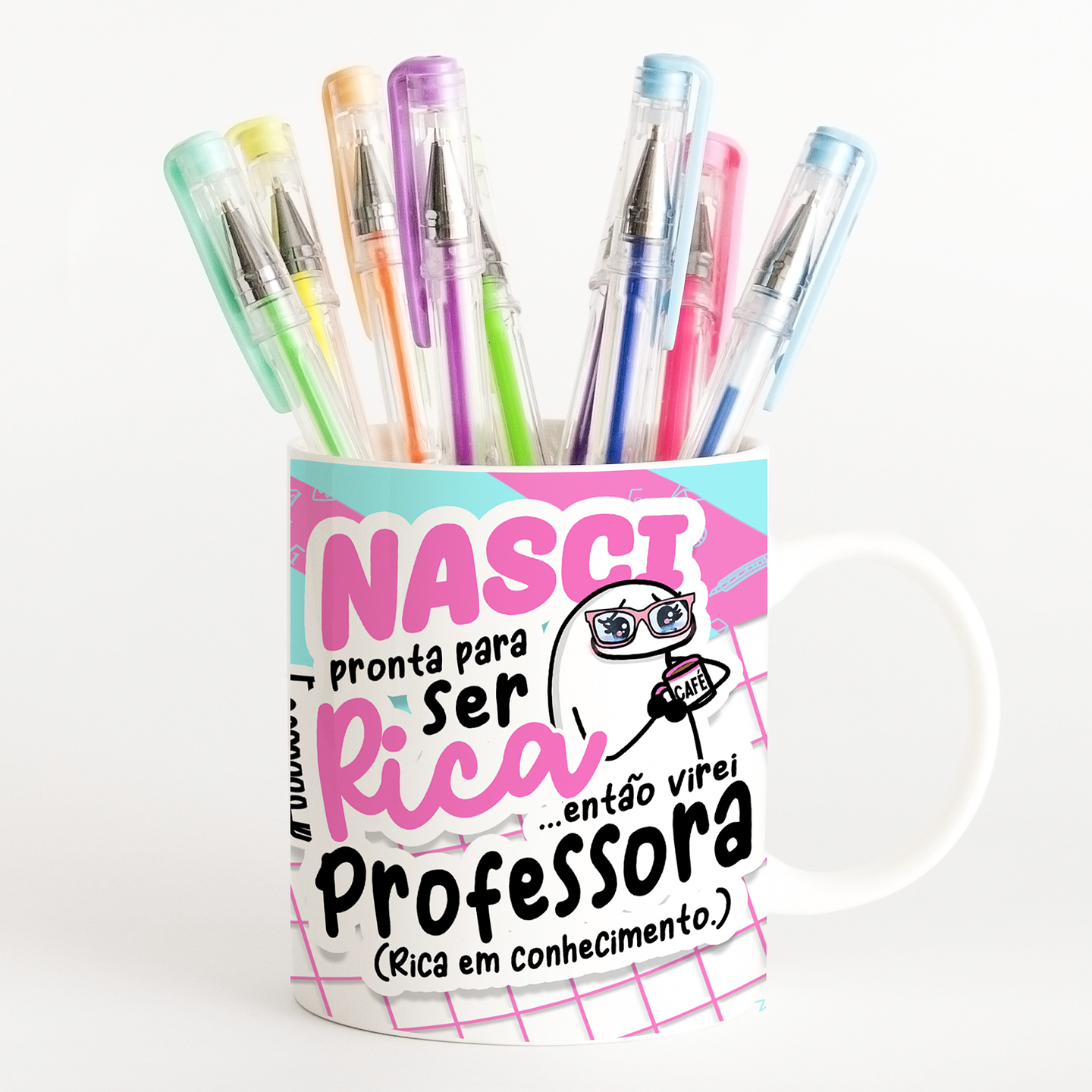 4 Artes para Caneca Flork Professores Arquivo em Jpg 3