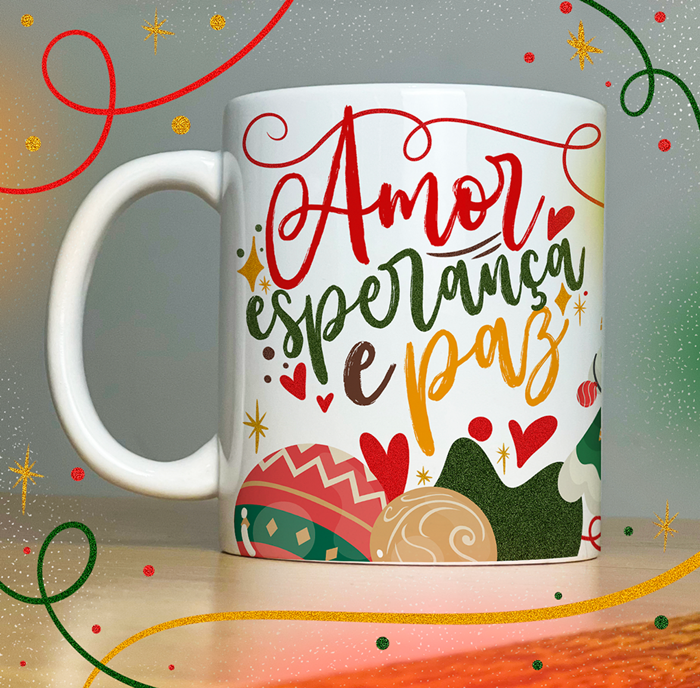 40 Artes para Caneca Papai Noel Arquivo em Jpg  15