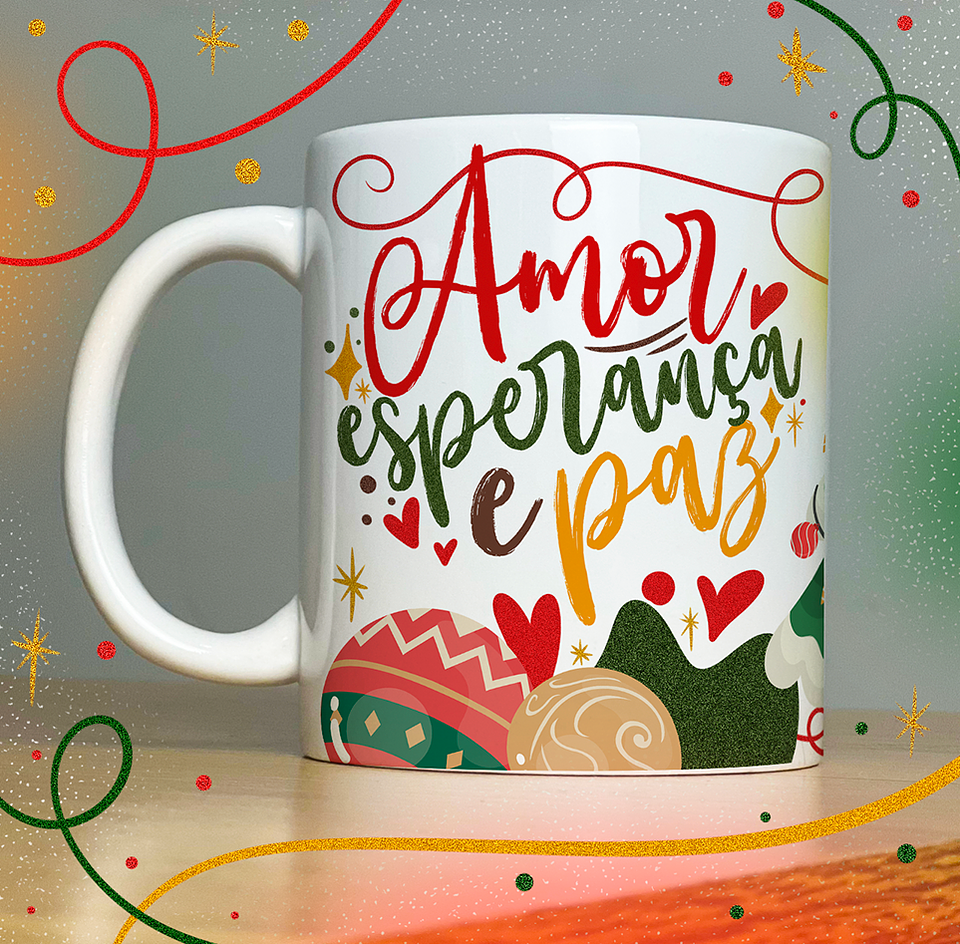 40 Artes para Caneca Papai Noel Arquivo em Jpg  15