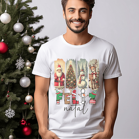 9 Artes para Camisa Natal Arquivo Editável 