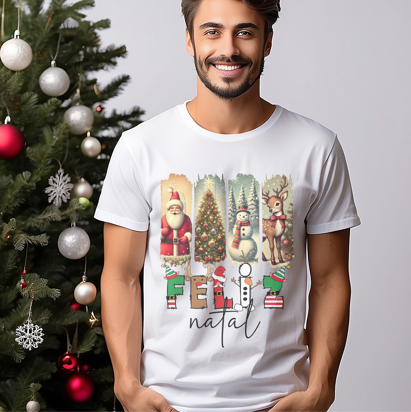 9 Artes para Camisa Natal Arquivo Editável  2
