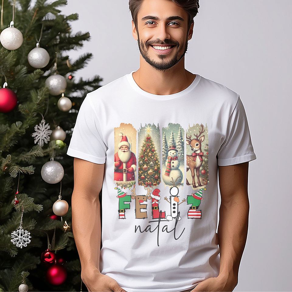 9 Artes para Camisa Natal Arquivo Editável  2