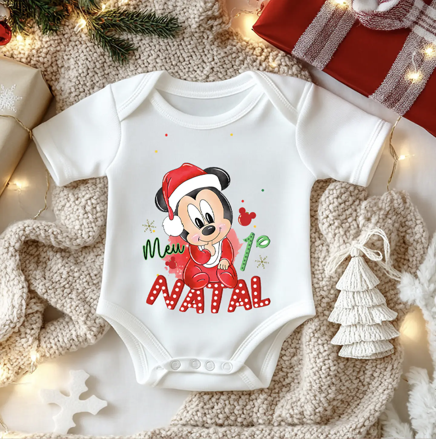 10 Artes para Body Meu primeiro Natal Arquivo em Png 2