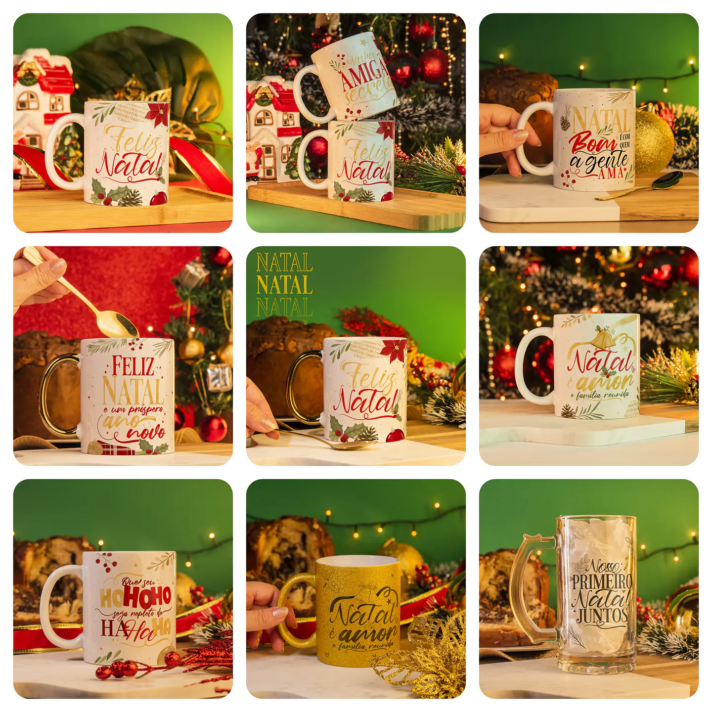 36 Artes para Caneca Natal Arquivo em Jpg 4