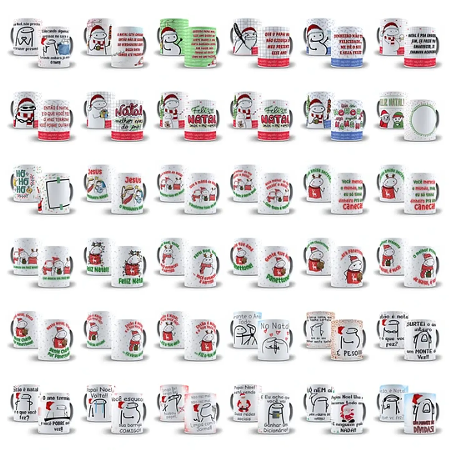 Pack 1500 Artes Sublimação Para Canecas Flork Bento Meme 10