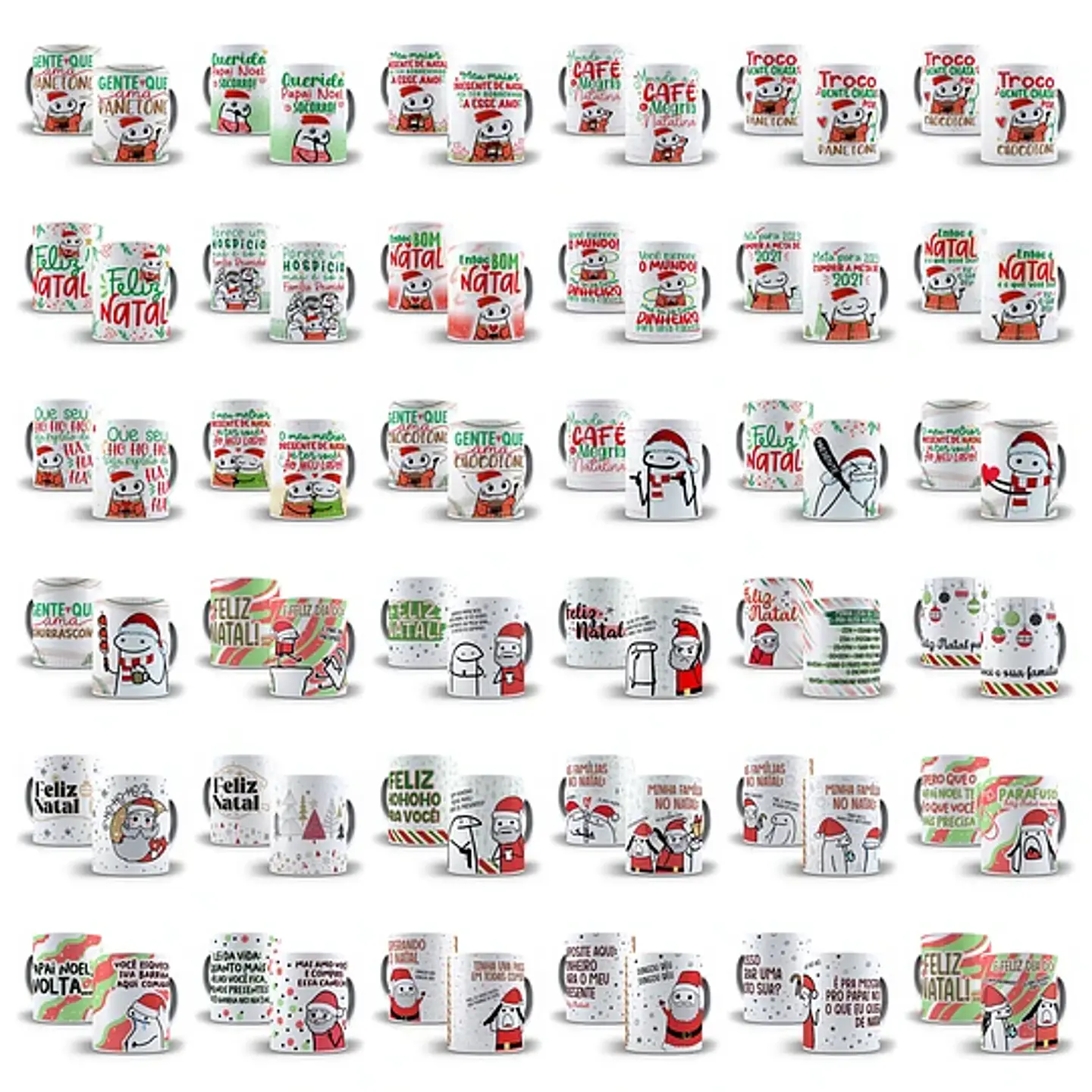 Pack 1500 Artes Sublimação Para Canecas Flork Bento Meme 2