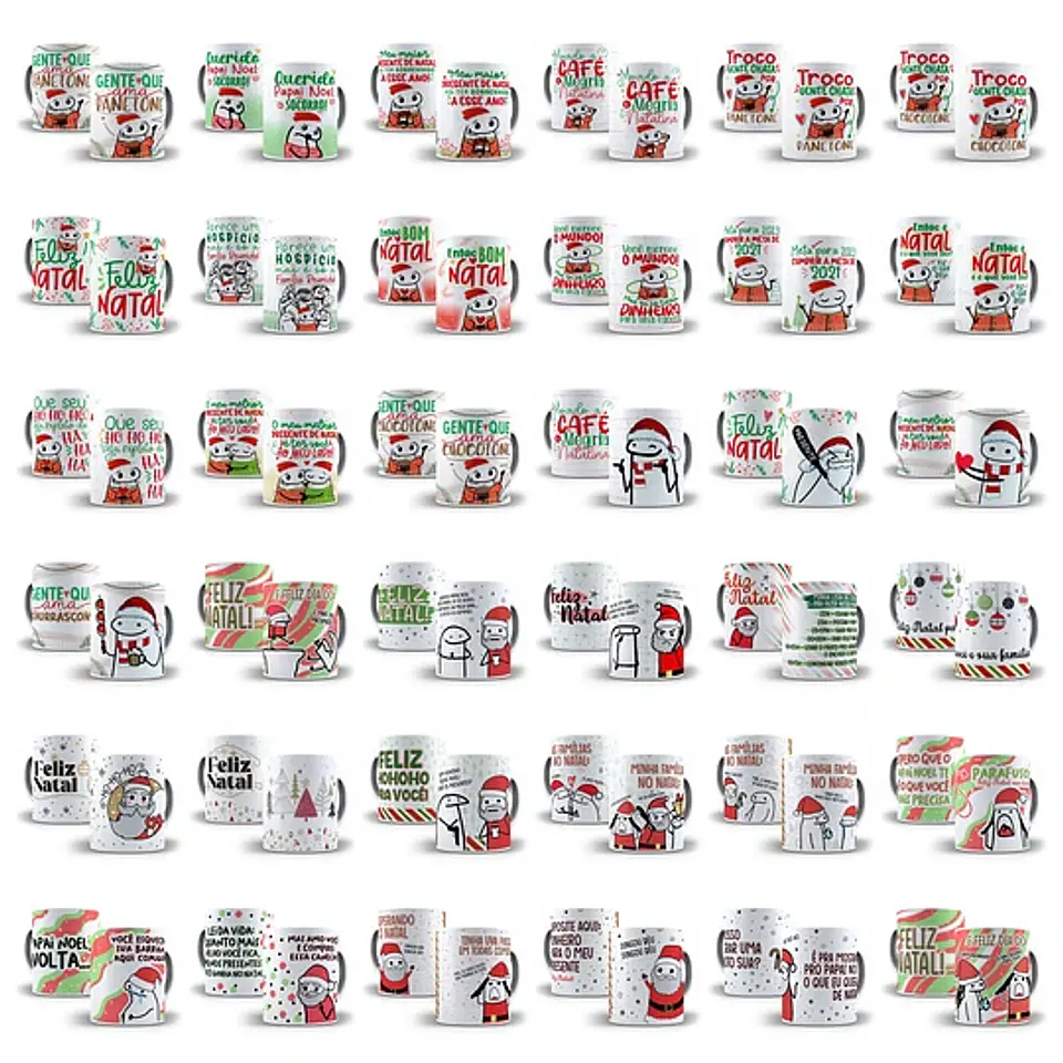 Pack 1500 Artes Sublimação Para Canecas Flork Bento Meme 2