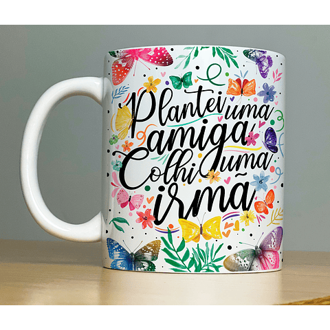 13 Artes Caneca Amizade Arquivo em Jpg