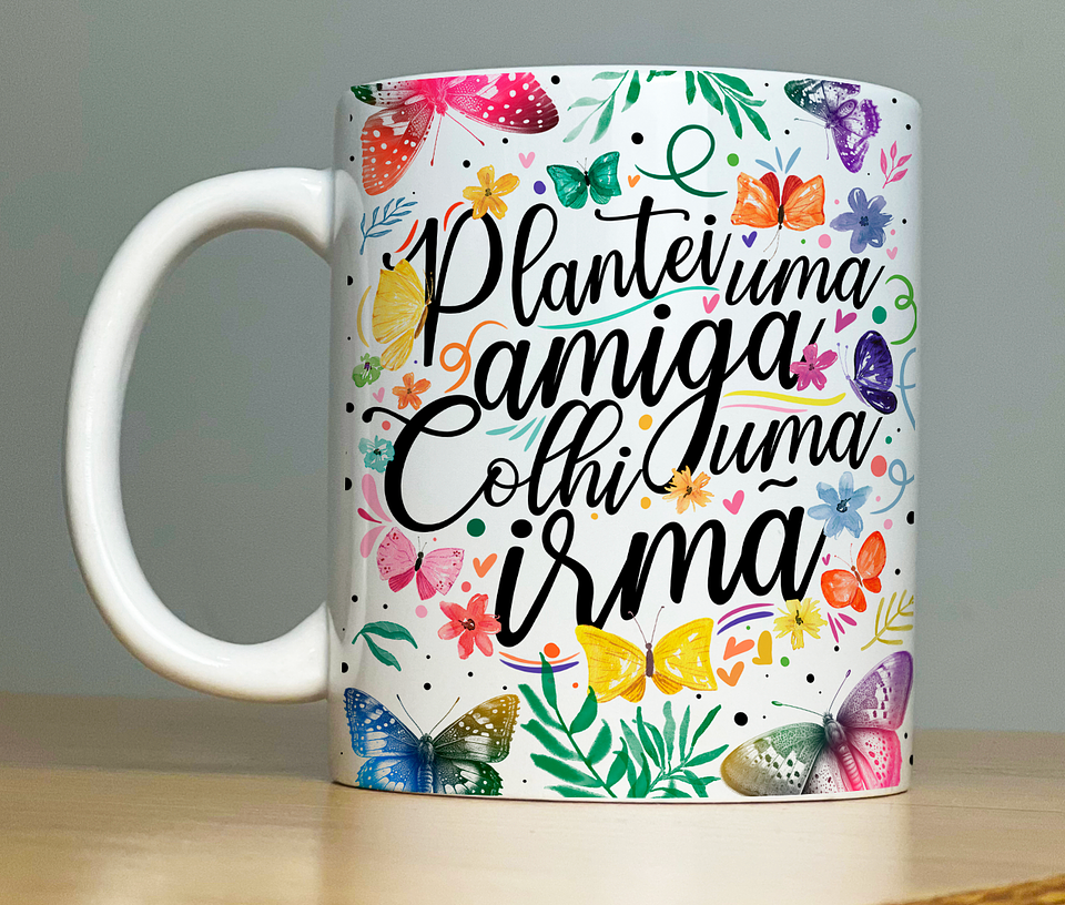 13 Artes Caneca Amizade Arquivo em Jpg 2