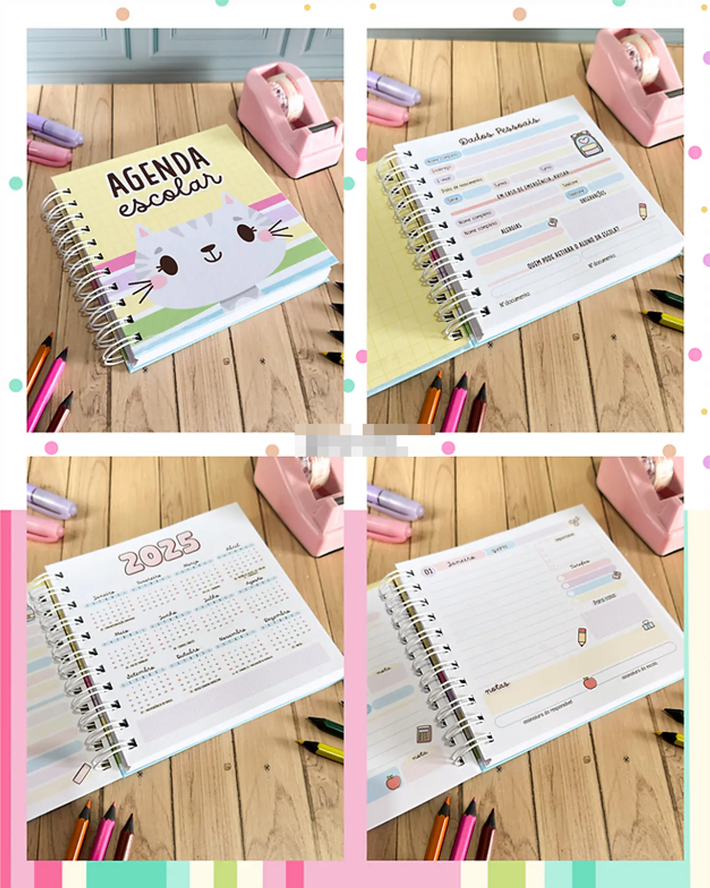 Kit Digital Volta as Aulas + Mimos em Png  3