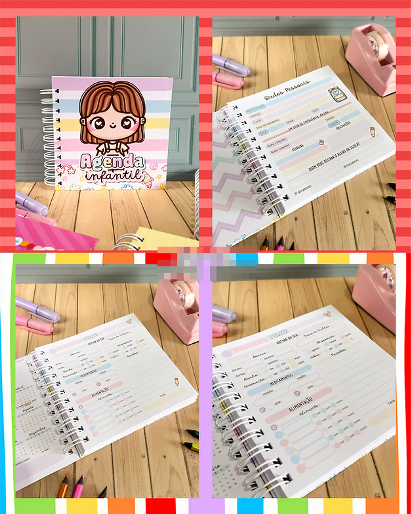 Kit Digital Volta as Aulas + Mimos em Png  5