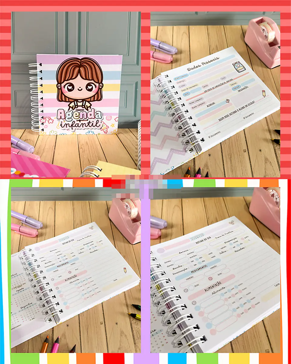 Kit Digital Volta as Aulas + Mimos em Png  5