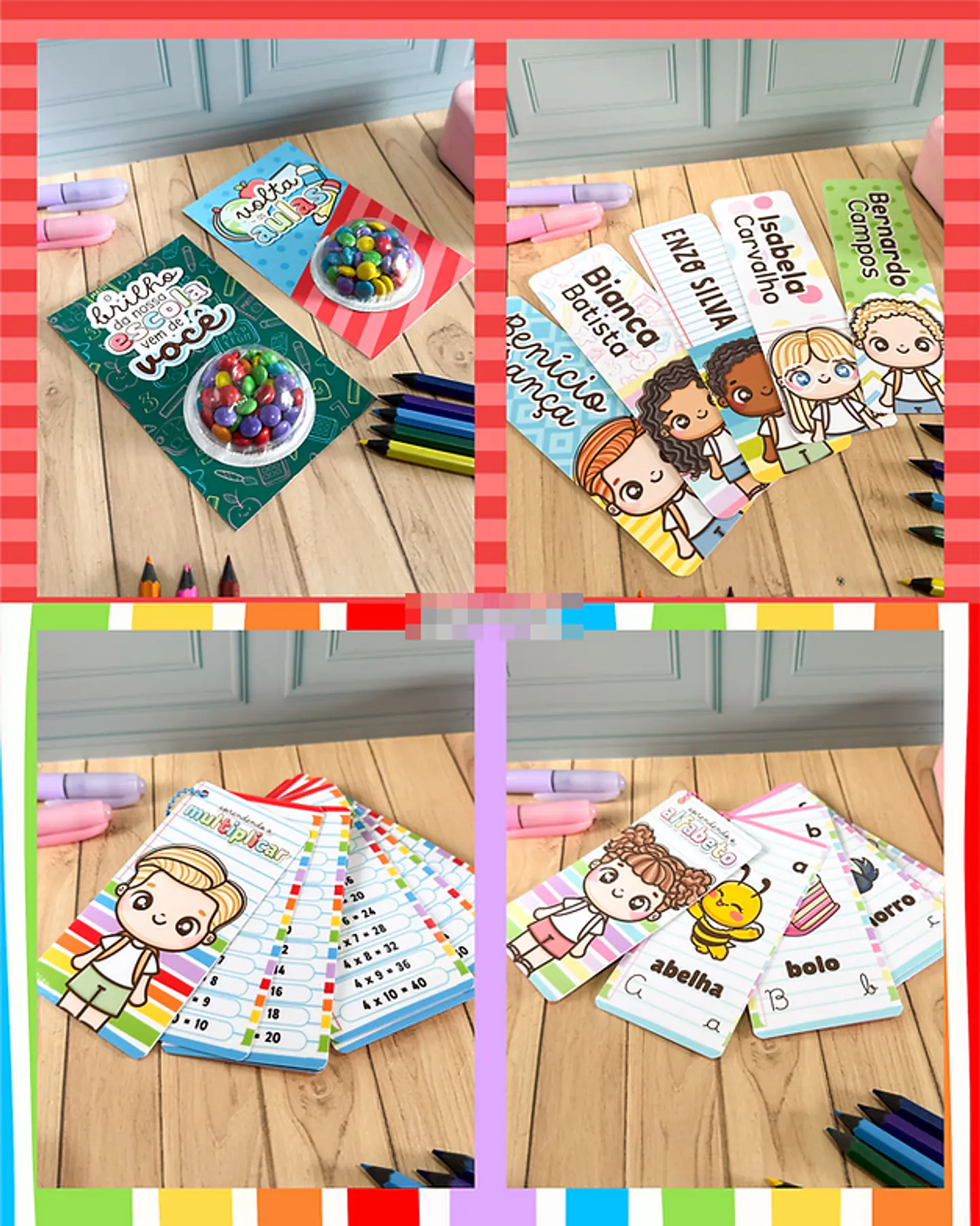 Kit Digital Volta as Aulas + Mimos em Png  6