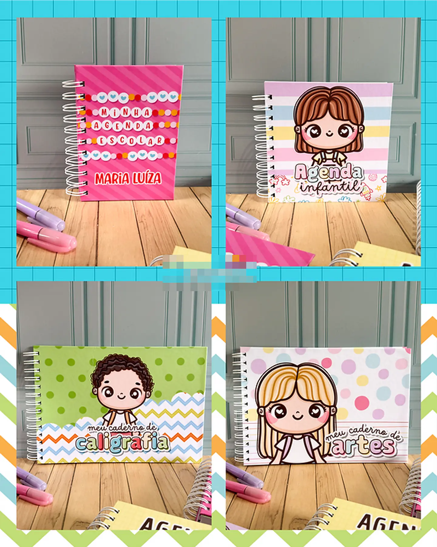 Kit Digital Volta as Aulas + Mimos em Png  7