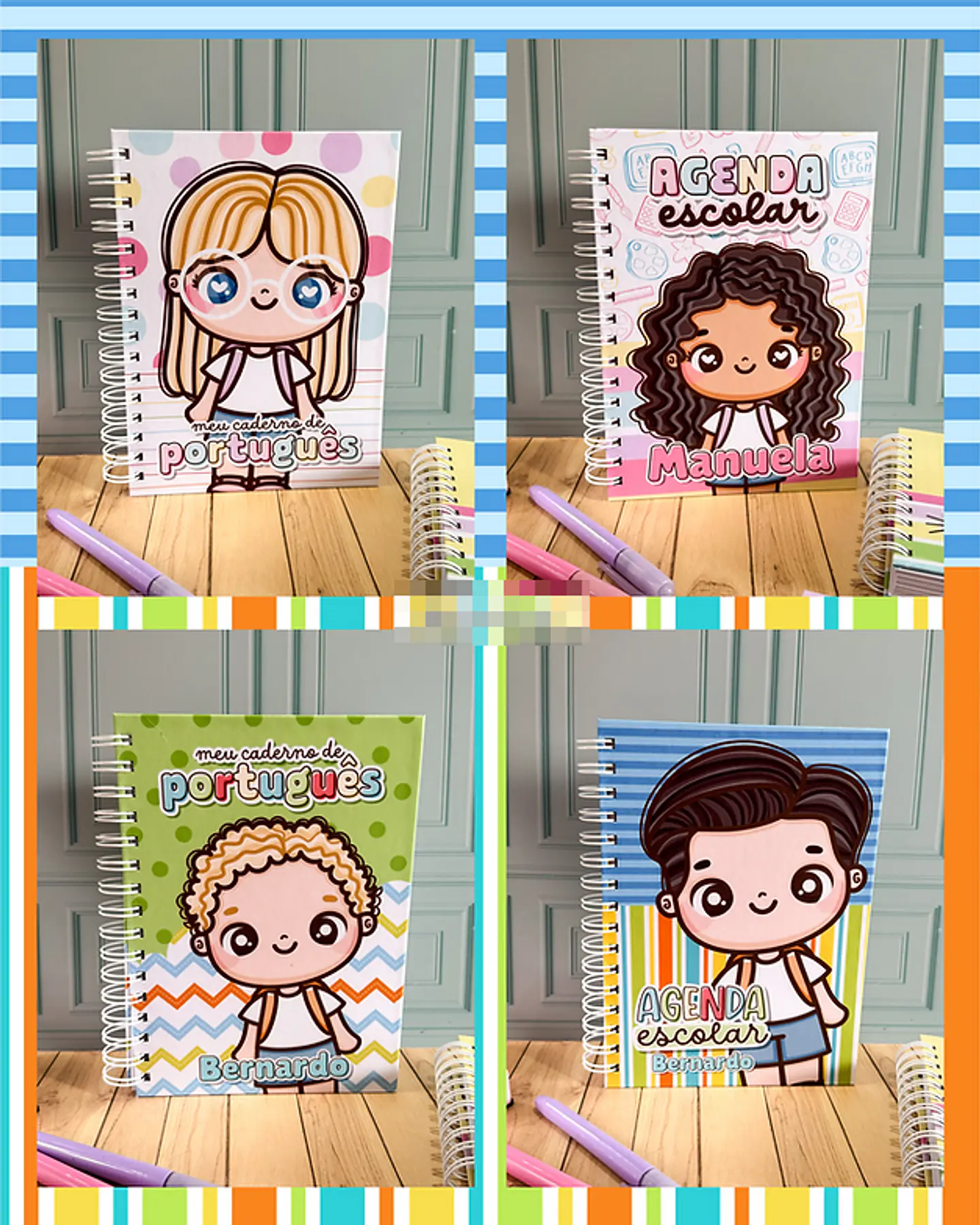 Kit Digital Volta as Aulas + Mimos em Png  8