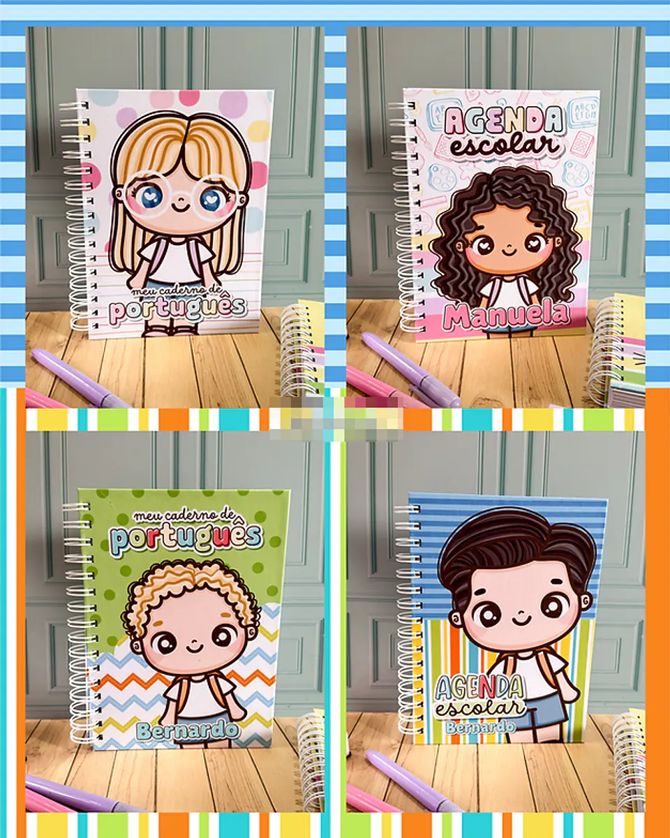 Kit Digital Volta as Aulas + Mimos em Png  8