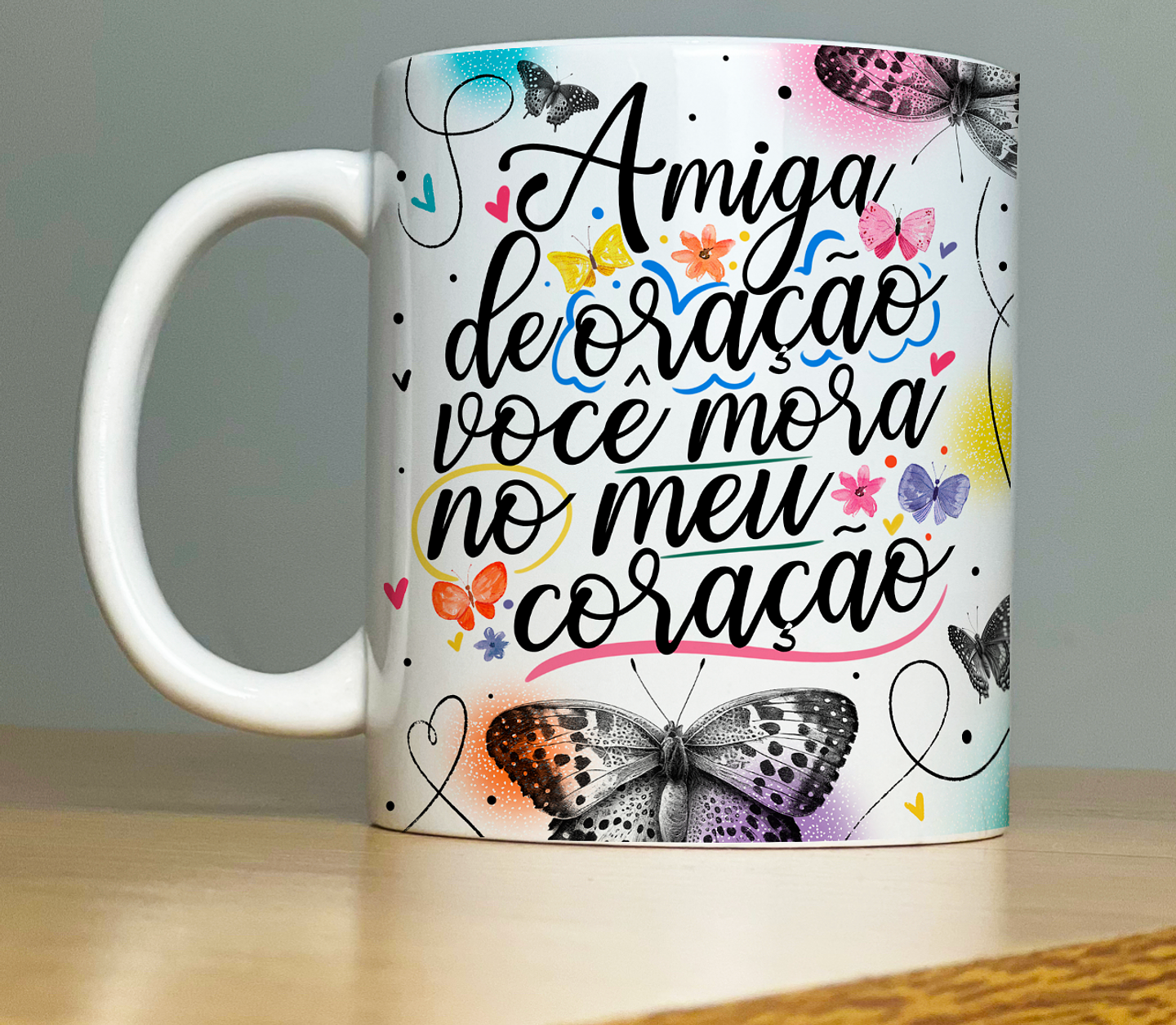 13 Artes Caneca Amizade Arquivo em Jpg 6