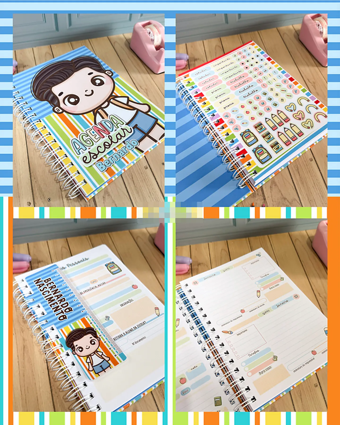 Kit Digital Volta as Aulas + Mimos em Png  10