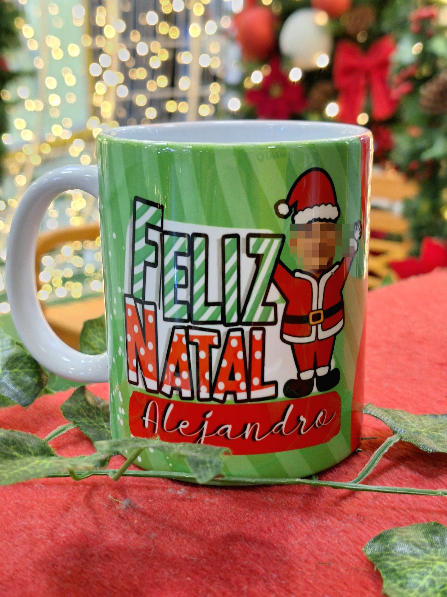 Artes Caneca Rostinho divertido Natal Natalino Arquivo em Png 5