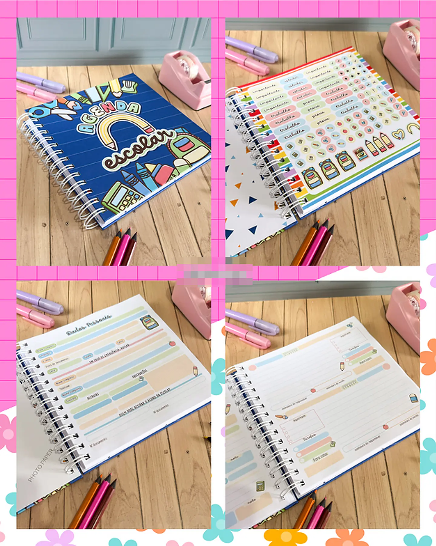 Kit Digital Volta as Aulas + Mimos em Png  14