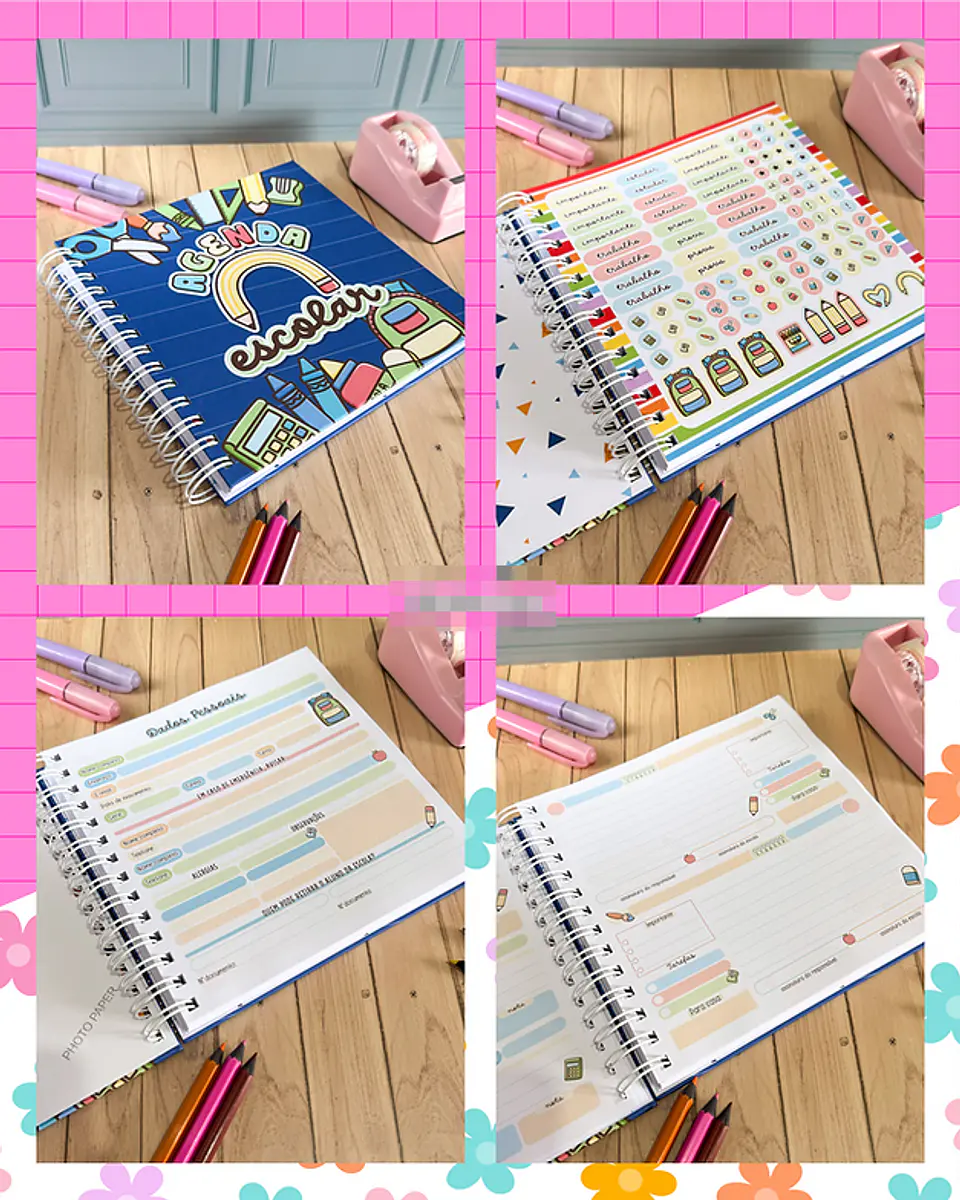 Kit Digital Volta as Aulas + Mimos em Png  14