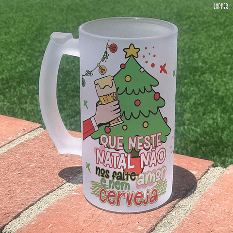 7 Artes Caneca Natal Copo Chopp Familia Arquivo Editável  