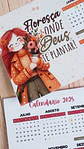 Arquivo Calendário A4 2025 em Pdf - Thumbnail 2