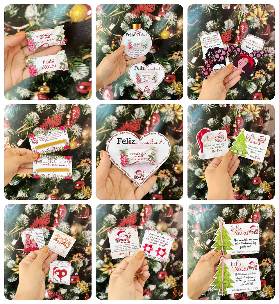 Arquivos de Corte Mimos Natalinos em Pdf 2