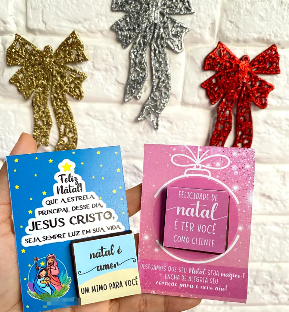 Arquivo de Corte Cards Cartão Natal em Pdf 21