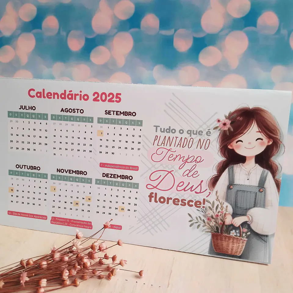 Arquivo Calendário A4 2025 em Pdf 7