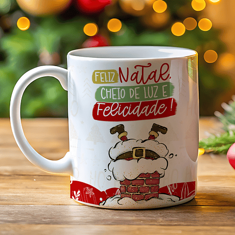 12 Artes Caneca Natal Arquivo em Jpg  