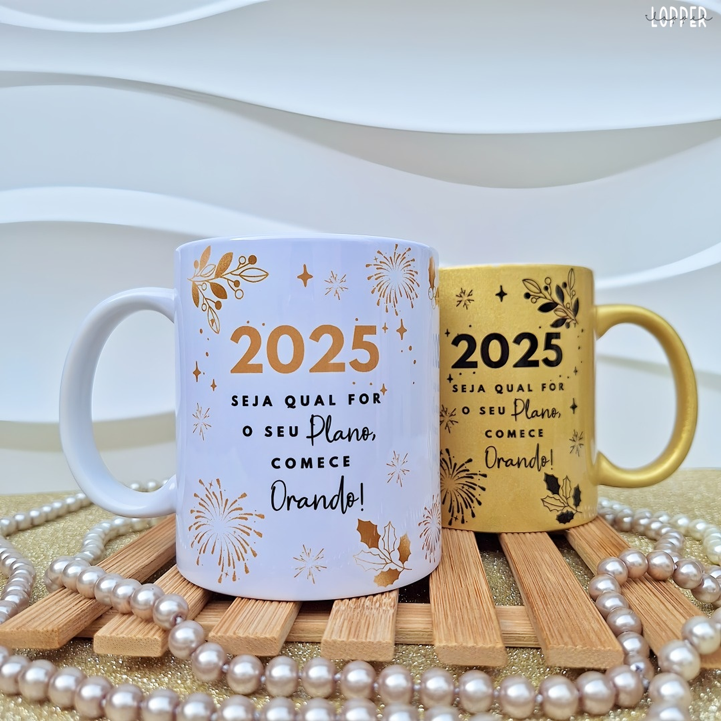 2 Artes Caneca Ano Novo 2025 Arquivo em Jpg 1